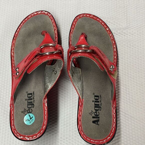 Alegria LOL-107 Lola Coral Thong Sandals size 38 - Picture 10 of 15